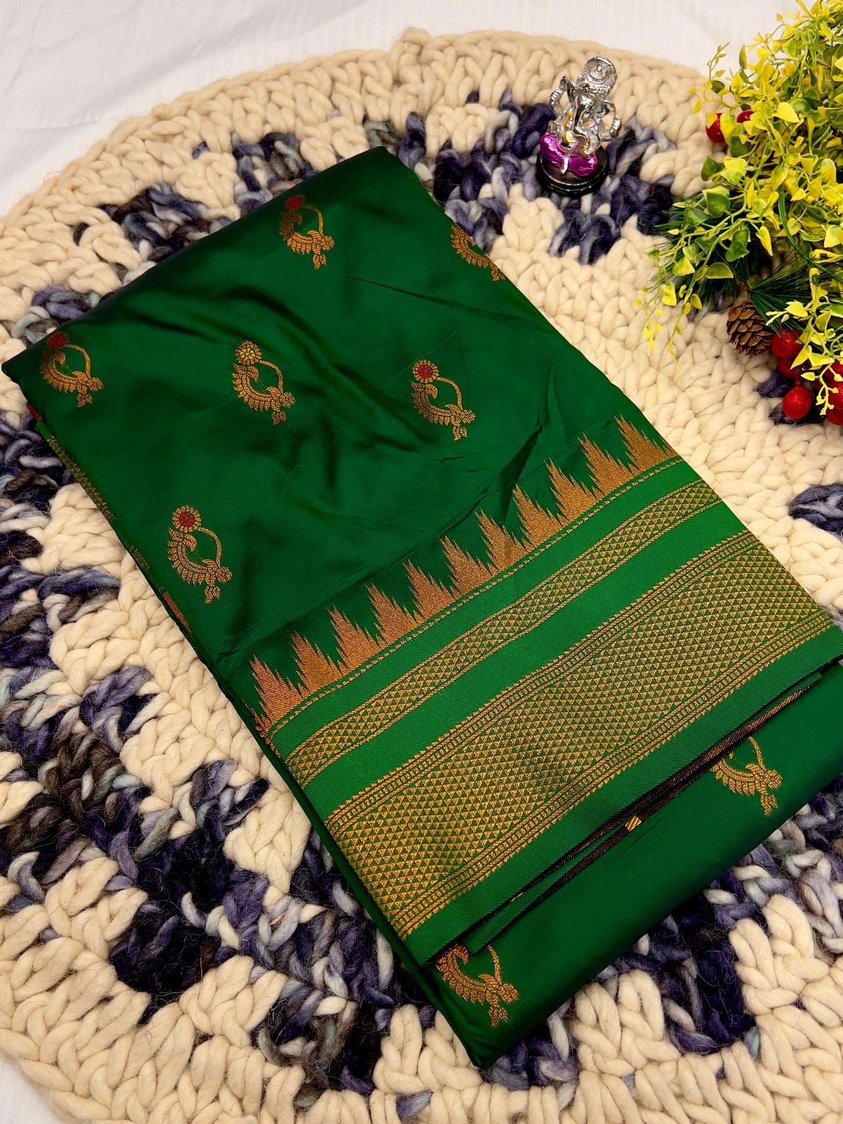Nath Irkal Paithani - Image 8