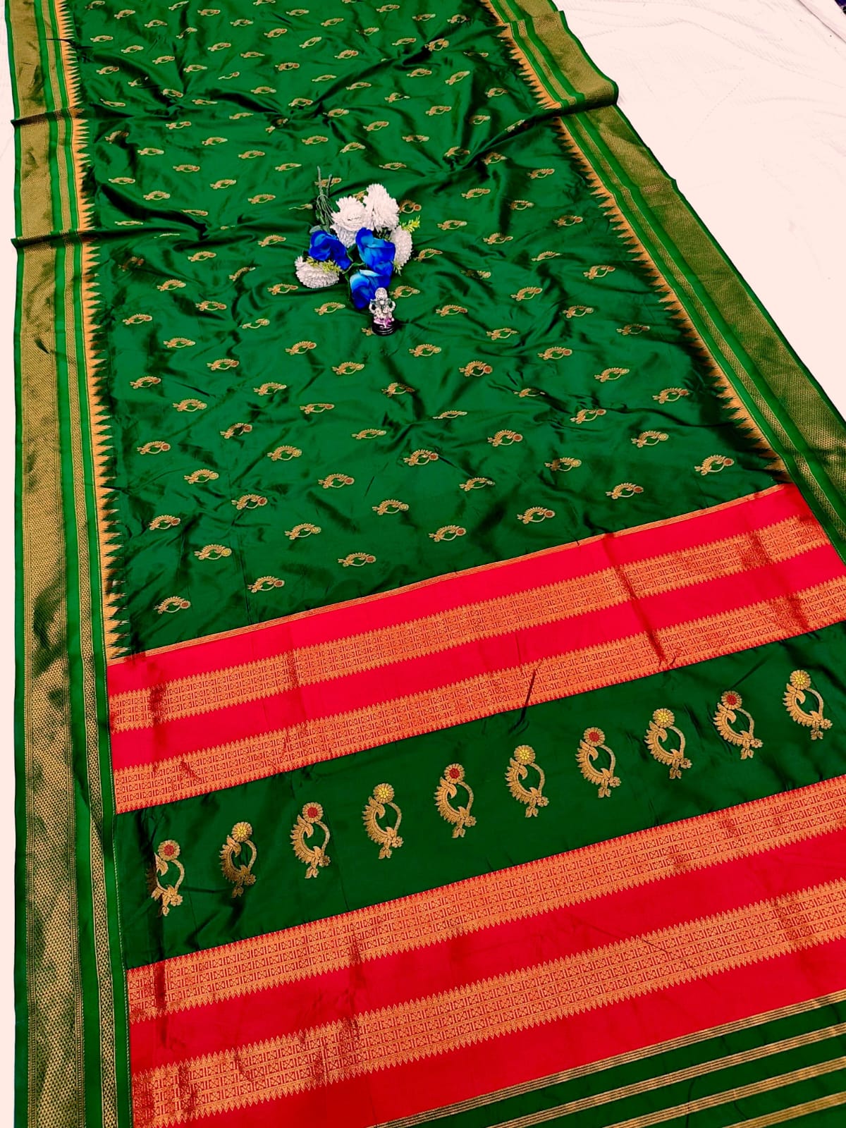 Nath Irkal Paithani - Image 7