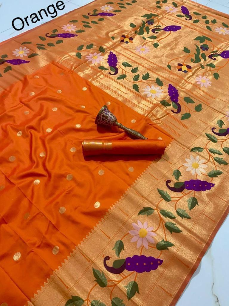 Radha Rani Brocade Paithani - Image 2