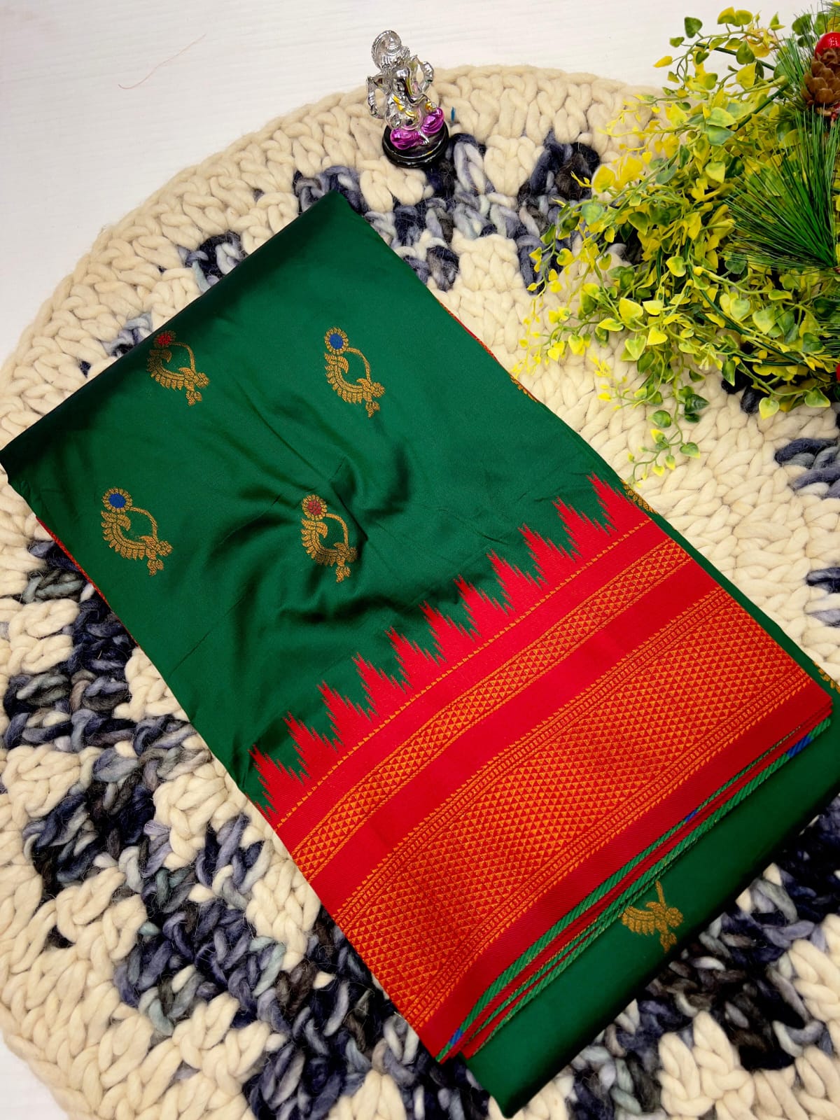 Nath Irkal Paithani - Image 18
