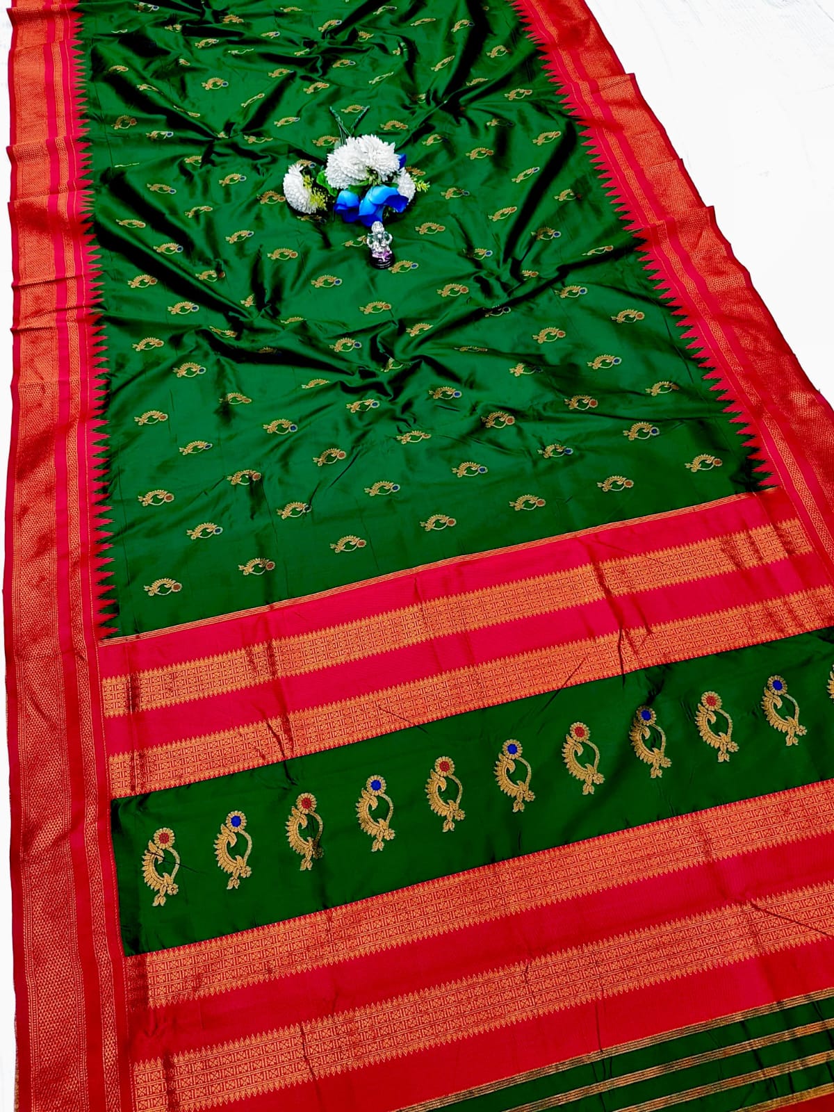 Nath Irkal Paithani - Image 17