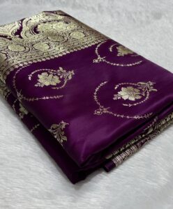 Banaras Mashru Katan Silk Saree SET 1