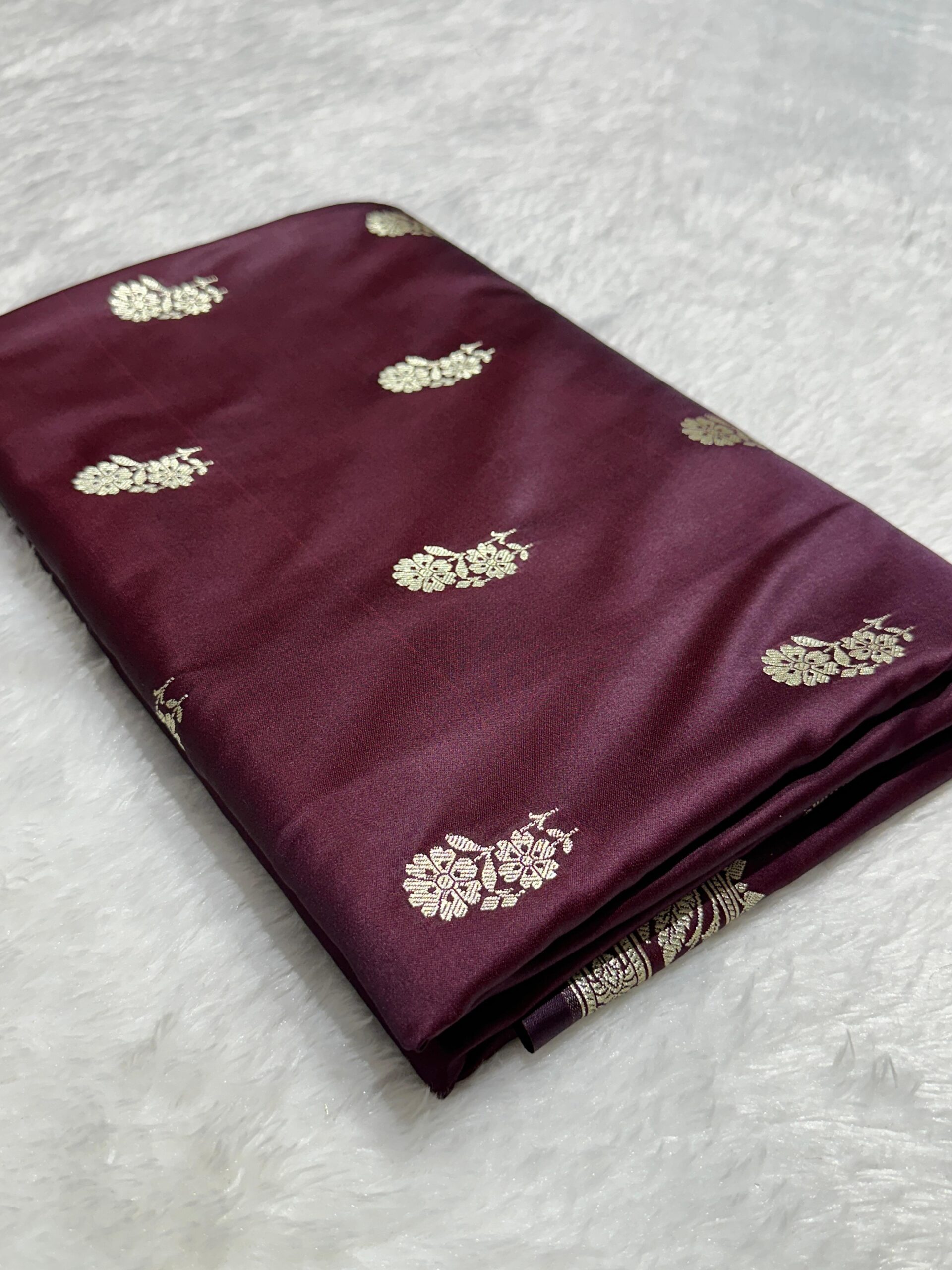 Banaras Mashru Katan Silk Saree SET 2 - Image 16