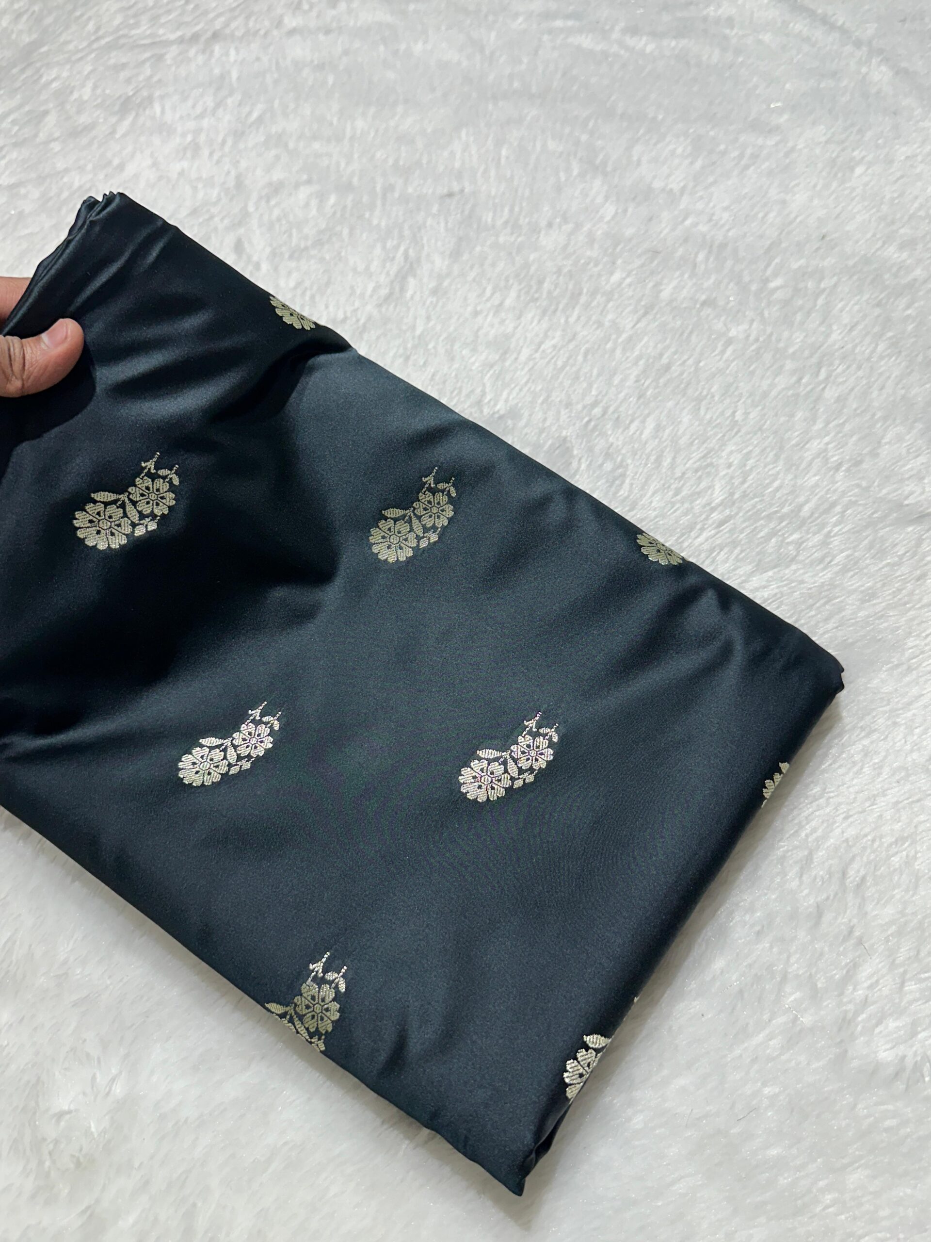 Banaras Mashru Katan Silk Saree SET 2 - Image 17