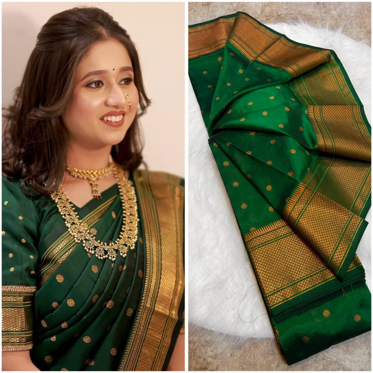 Astha kalanjali Paithani - Image 6
