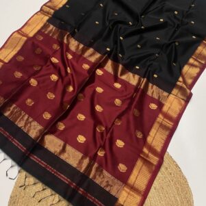 Original Maheshwari Handloom Cotton Silk Saree